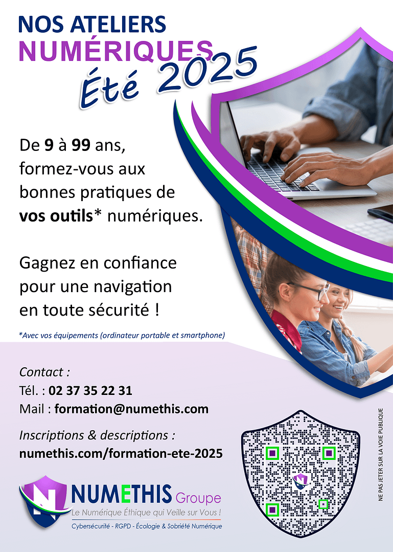 NUMETHIS Groupe - Affiche A5 Ateliers été Recto
